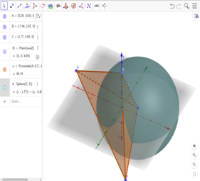 géogébra 3D
